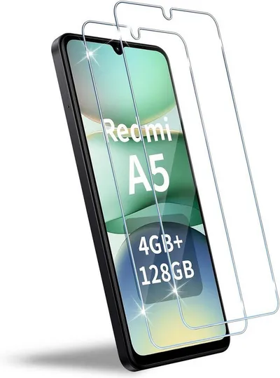 MSM Displayschutzglas 2X Schutzglas für Xiaomi Redmi A5 Display Panzerfolie Full Screen 9H