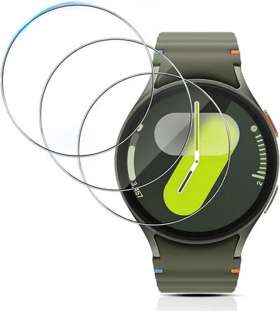 MSM Displayschutzglas 3X Schutzglas für Samsung Galaxy Watch 7 44 mm Panzerfolie 9H