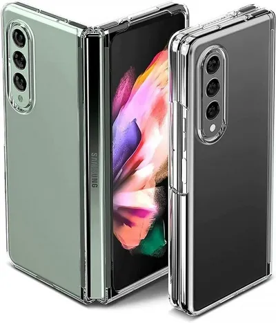 MSM Handyhülle Hülle für Samsung Galaxy Z Fold 3 5G Silikon Schutzhülle TPU Tasche