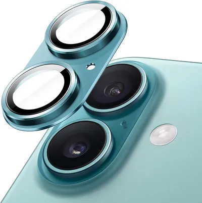 MSM Kameraschutzglas 3D Kameraglas für Apple iPhone 16 / 16 Plus Schutz Panzerfolie Titan