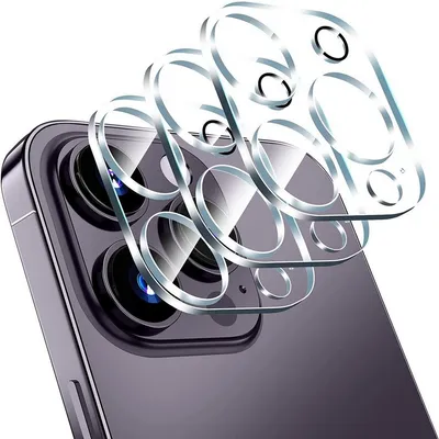 MSM Kameraschutzglas 3X 3D Kameraglas für Apple iPhone 14 Pro / 14 Pro MAX Schutz