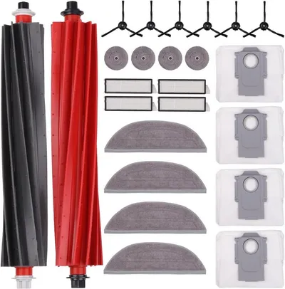 MSM Saugroboter Zubehör-Set Ersatzteile Bürsten Filter Für Roborock S8 MaxV Ultra / S8 Max Ultra