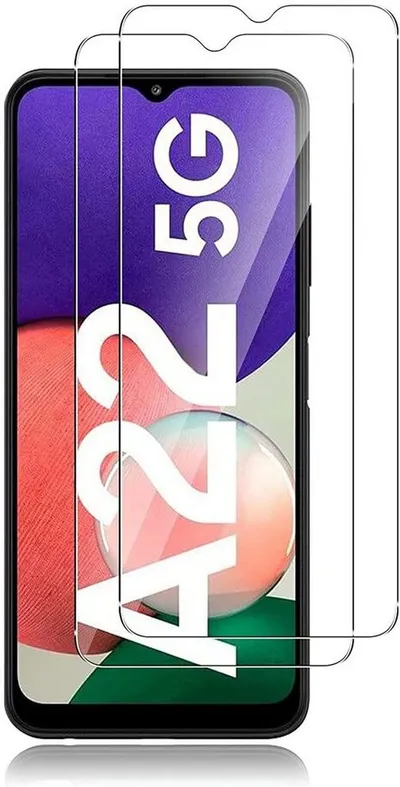 MSM Schutzfolie 2X Schutzglas für Samsung Galaxy A22 5G Display Schutz Panzerfolie 9H