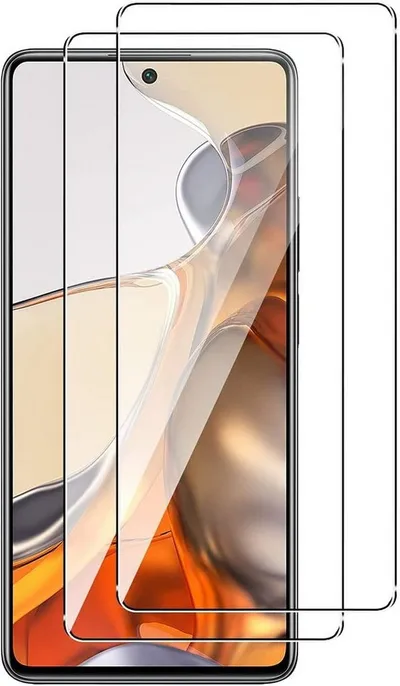 MSM Schutzfolie 2X Schutzglas für Xiaomi 11T / 11T Pro 5G Display Panzerfolie Full 9H