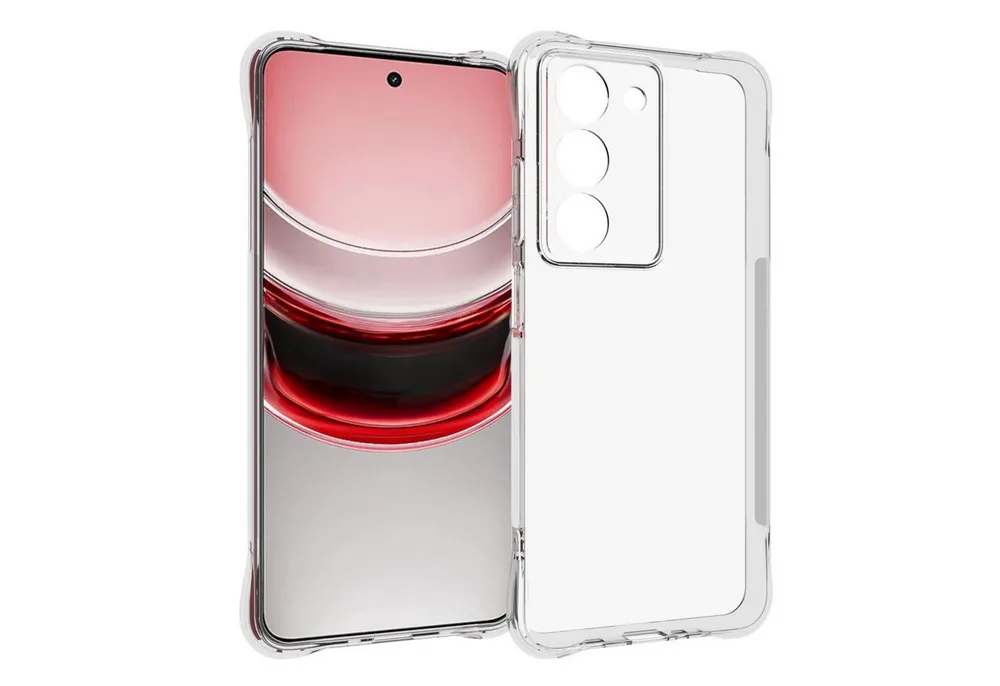 mtb more energy Smartphone-Hülle Clear Armor Case für Realme 14X 5G, Transparente TPU Schutzhülle Case Backcover mit Anti-Shock Verstärkung