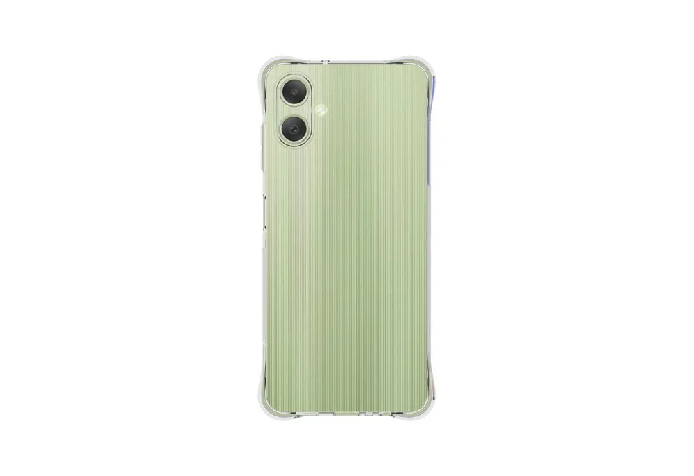 mtb more energy Smartphone-Hülle Clear Armor Case für Samsung Galaxy A06 4G, Transparente TPU Schutzhülle Case Backcover mit Anti-Shock Verstärkung