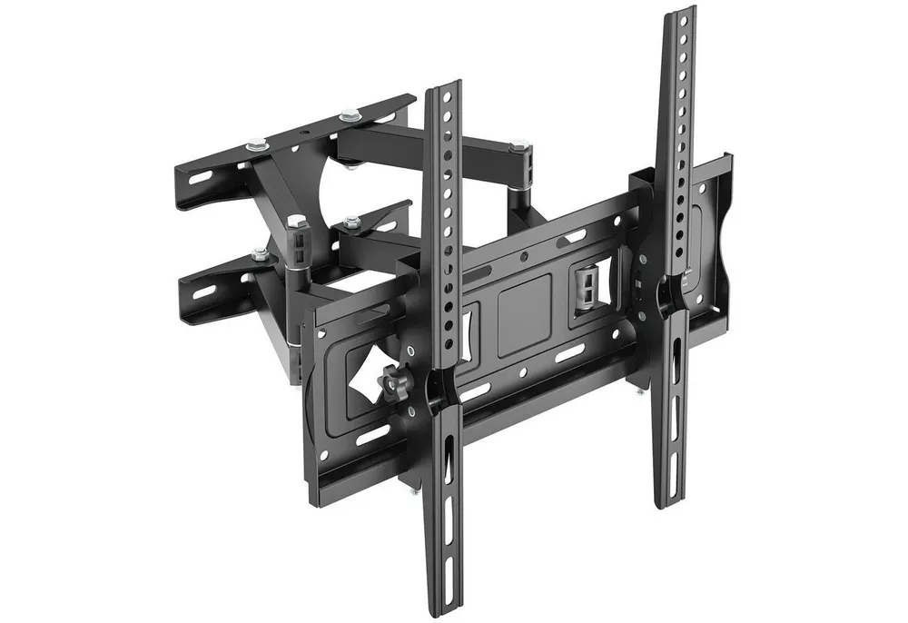 muchen TV-Wandhalterung TV Wandhalterung für 32" 43" 48" 55" 65" Neigbar Schwenkbar Wandhalter, (bis 65 Zoll, Für TCL LG SAMSUNG TOSHIBA PHILIPS HISENSE Fernseher, Für Fernseher 65 55 50 48 43 40 32 26 Zoll)