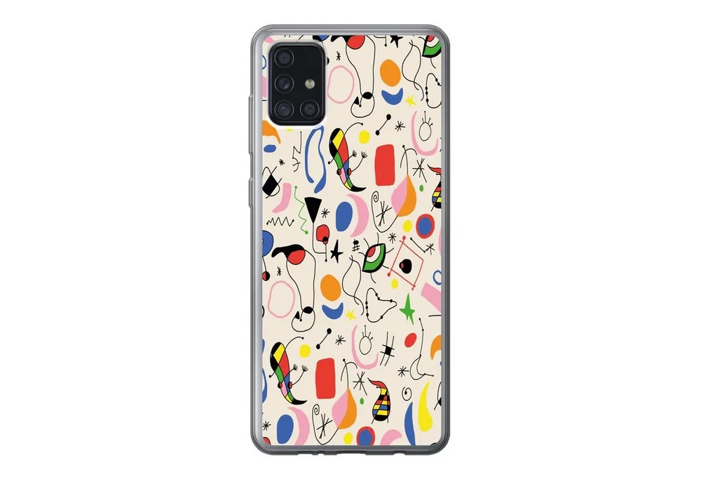MuchoWow Handyhülle für Samsung Galaxy A52 5G Muster - Abstrakt - Kunst, Smartphone-Bumper, Print, Handy Schutzhülle Dünn