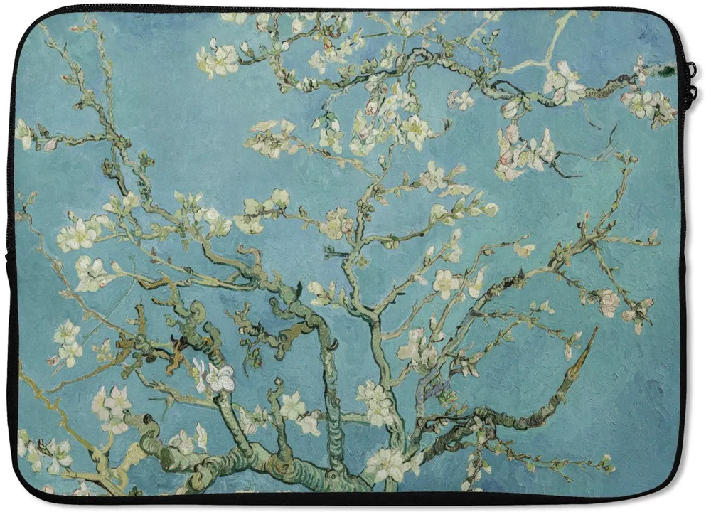 MuchoWow Laptop-Hülle Van Gogh - Mandelblüte - Alte Meister - Kunst - Vintage 14 Zoll, Schutzhülle für Laptop, Schutz gegen Kratzern, Laptoptasche