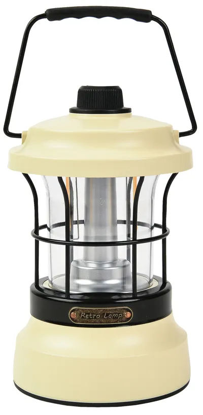 MÜLLER-LICHT LED-Akku-Campingleuchte GLEN, 2 W, 150 lm, hellbeige