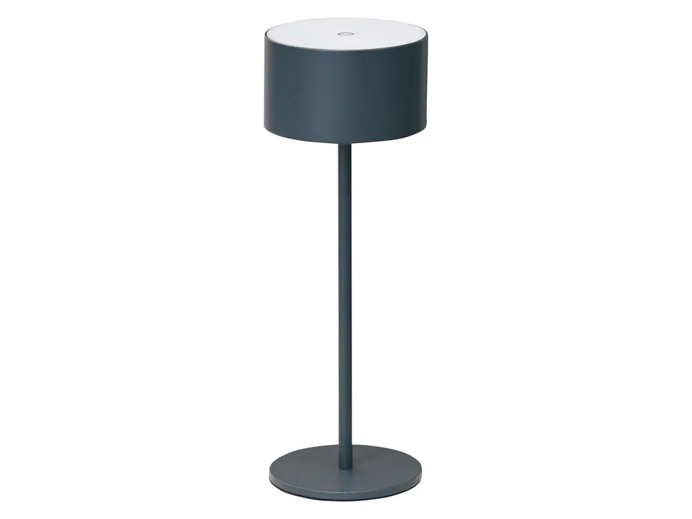MÜLLER-LICHT LED-Akku-Tischleuchte Flora, 2 W, 110 lm, 3000 K, anthrazit
