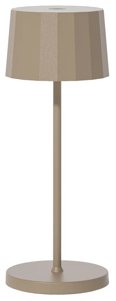 MÜLLER-LICHT LED-Akku-Tischleuchte OLEA, 2,2W, 200lm, RGB, sand