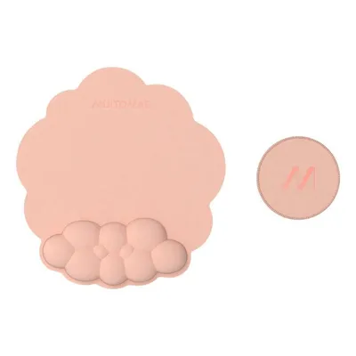 Mauspad Muitomas MOUSEPADPF Peach Handgelenkauflage Set 2-teilig