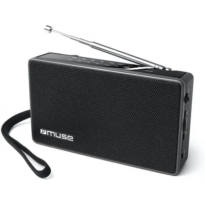 Muse M030R Tragbares Dual-Radio, Schwarz