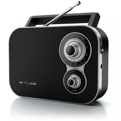 Muse M-051 R Tragbar Digital Schwarz