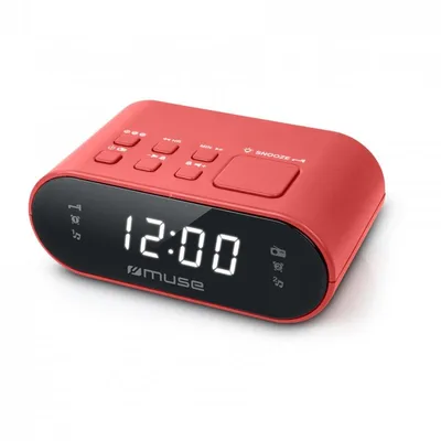 Muse M-10 CR Radiowecker rot