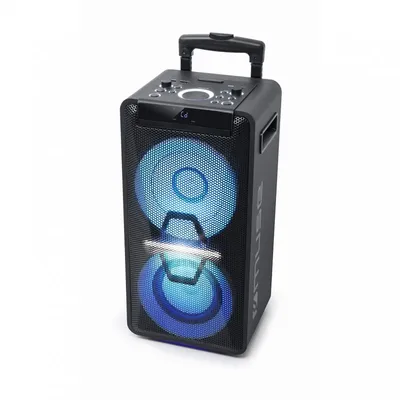 Muse M-1920 DJ Bluetooth Trolley Party-Lautsprecher 300 W Schwarz