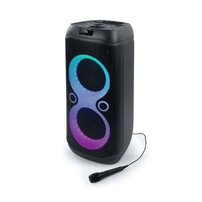 Lautsprecher Muse Fiesta kabellos 600 W Bluetooth mit LED-Effekten