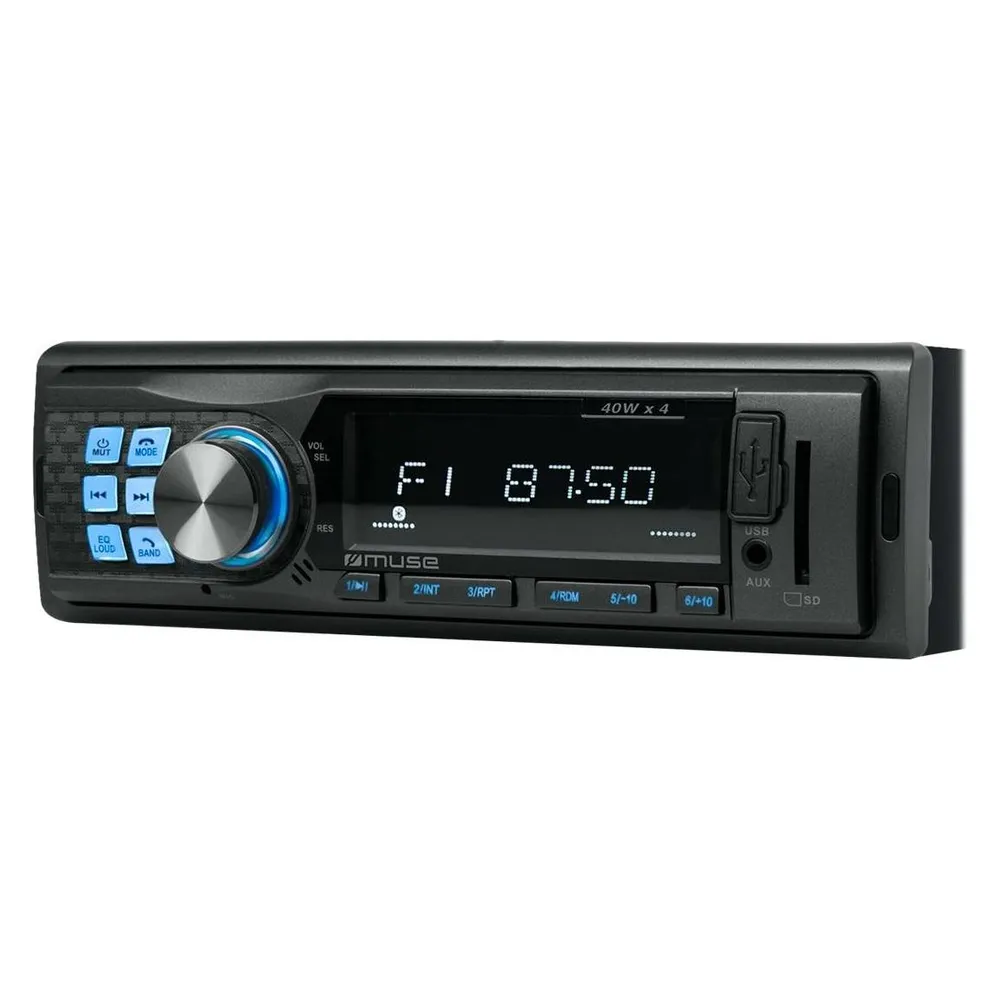 Muse M195BT Autoradio Bluetooth Schwarz