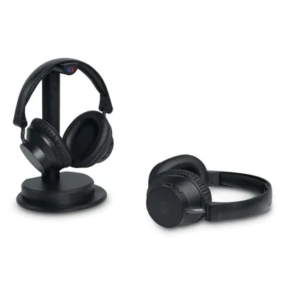 Kopfhörer Muse M-288 CTV kabellos und kabelgebunden Bluetooth TV faltbar Mikrofon schwarz