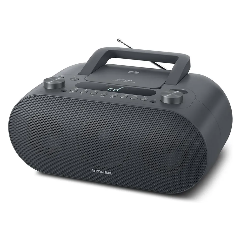 Kompaktstereo-System Muse M-35 BT Bluetooth 5.3 Schwarz