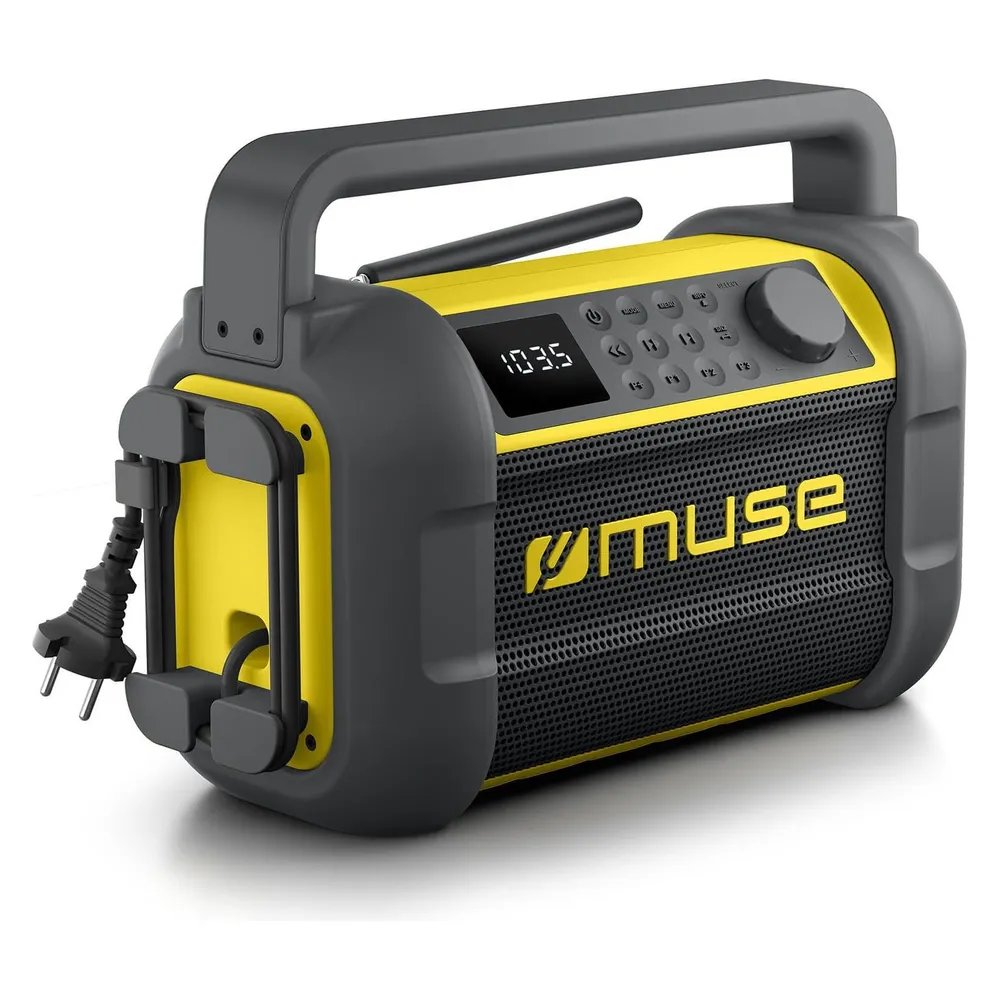 Tragbares Radio Muse M-928 BTY Digital FM 20W Bluetooth NFC LED