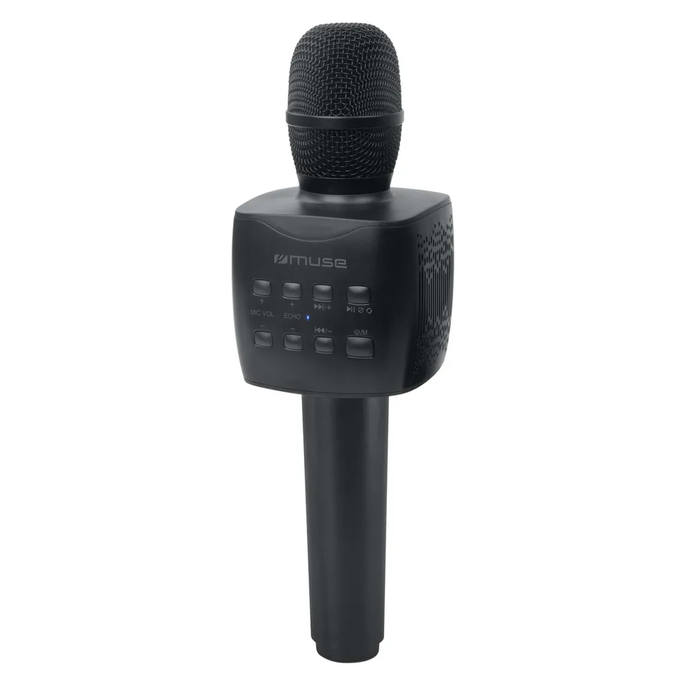 Mikrofon MUSE M-508 KA Bluetooth 6.0 schwarz kabellos und kabelgebunden