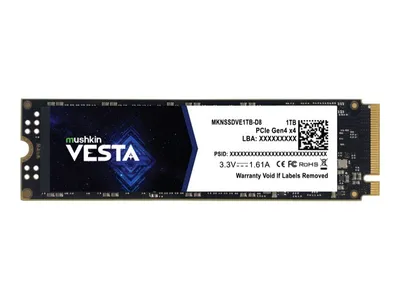 Mushkin Vesta 1TB | mknssdve1tb-d8 | M.2 2280 / M-Key / PCIe 4.0 x4