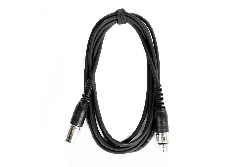 MUSIC STORE Audio-Kabel, Mikrofonkabel XLR, versilberte Kontakte, 3m Kabellänge