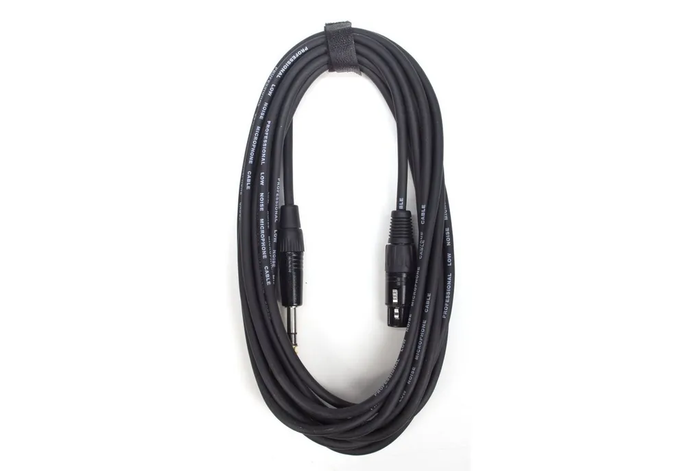 MUSIC STORE Audio-Kabel, Mikrokabel, XLR-Klinke, 6m