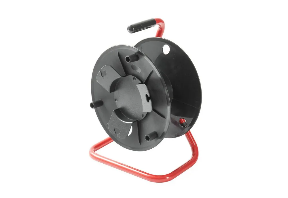 MUSIC STORE Kabelzubehör, (CD 100 Kabeltrommel bis zu 100m Kabelkapazität Robuste Verarbeitung Geringes Gewicht Wechselbare Abdeckplatte XLR-Einbaubuchse Spezialkunststoff Pulverbeschichteter Stahlrahmen, Kabel, Kabeltrommeln, Kabeltrommel, XLR-Einbaubuchse, robuste Verarbeitung)