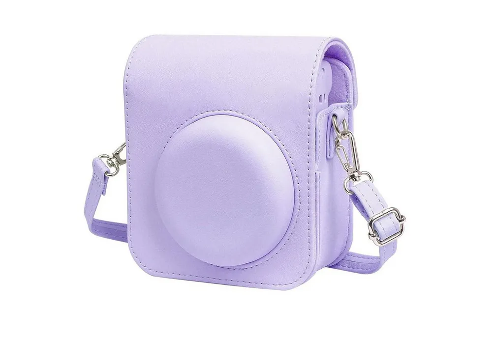 Mutig Kameratasche Kamera Tasche Kompatibel Instax mini 12, Kameratasche für Schutzhülle (Sofortbildkamera Reisetasche mit Schulterriemen und Tasche, Kompatibel mit Instax Mini 12)