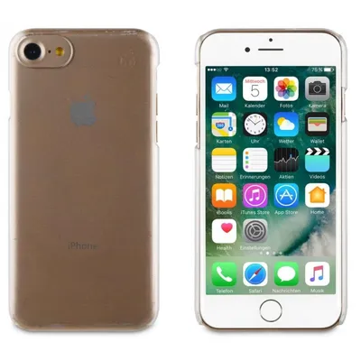 Muvit Recycletek Transparent Case für Apple iPhone SE/8/7/6S/6