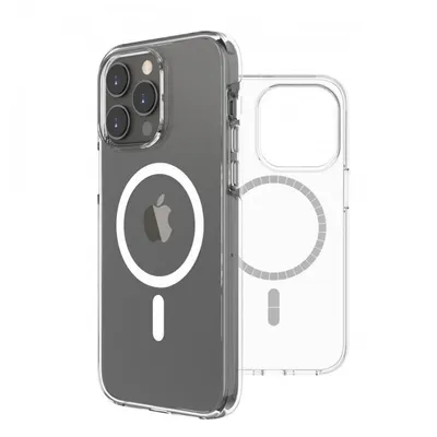 Muvit for Change Transparent Recycletek Magsafe Case für Apple iPhone 14 Pro Max