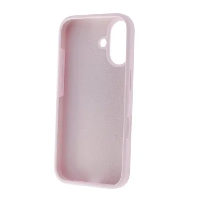 Muvit For Change Recycletek Flüssigsilikonhülle Kompatibel Mit Apple iPhone 16 Rosa
