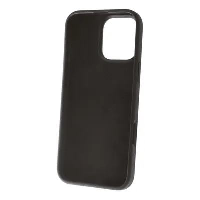 Muvit For Change Recycletek Flüssigsilikonhülle Kompatibel Mit Apple iPhone 16 Pro Max Schwarz