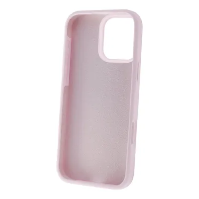 Muvit For Change Recycletek Flüssigsilikonhülle Kompatibel Mit Apple iPhone 16 Pro Max Rosa