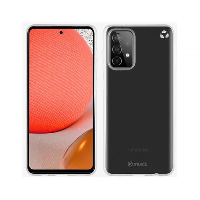 Muvit Recycletek Transparente Hülle für Samsung Galaxy A52 5G