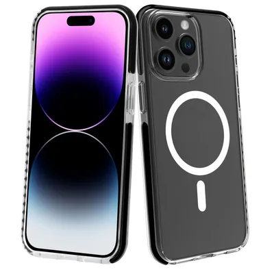Muvit Recycletek Magsafe stoßfeste 3 m transparente Hülle für iPhone 15 Pro Max