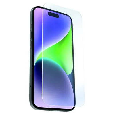 Muvit Antireflex-Flachschutz aus gehärtetem Glas für iPhone 15 Plus