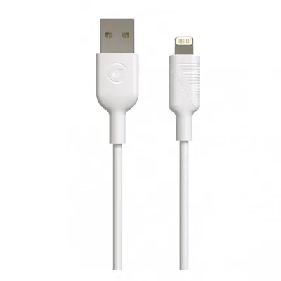 Muvit USB-auf-Lightning-Kabel, Stecker/Stecker, 3 m, Weiß