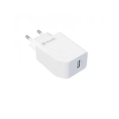 Muvit USB-Ladegerät 2,4 A 12 W Weiß