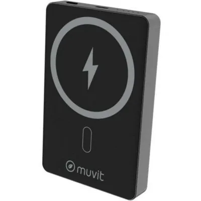 Powerbank Muvit MCCHP0010 10000mAh 20W Wireless Schwarz