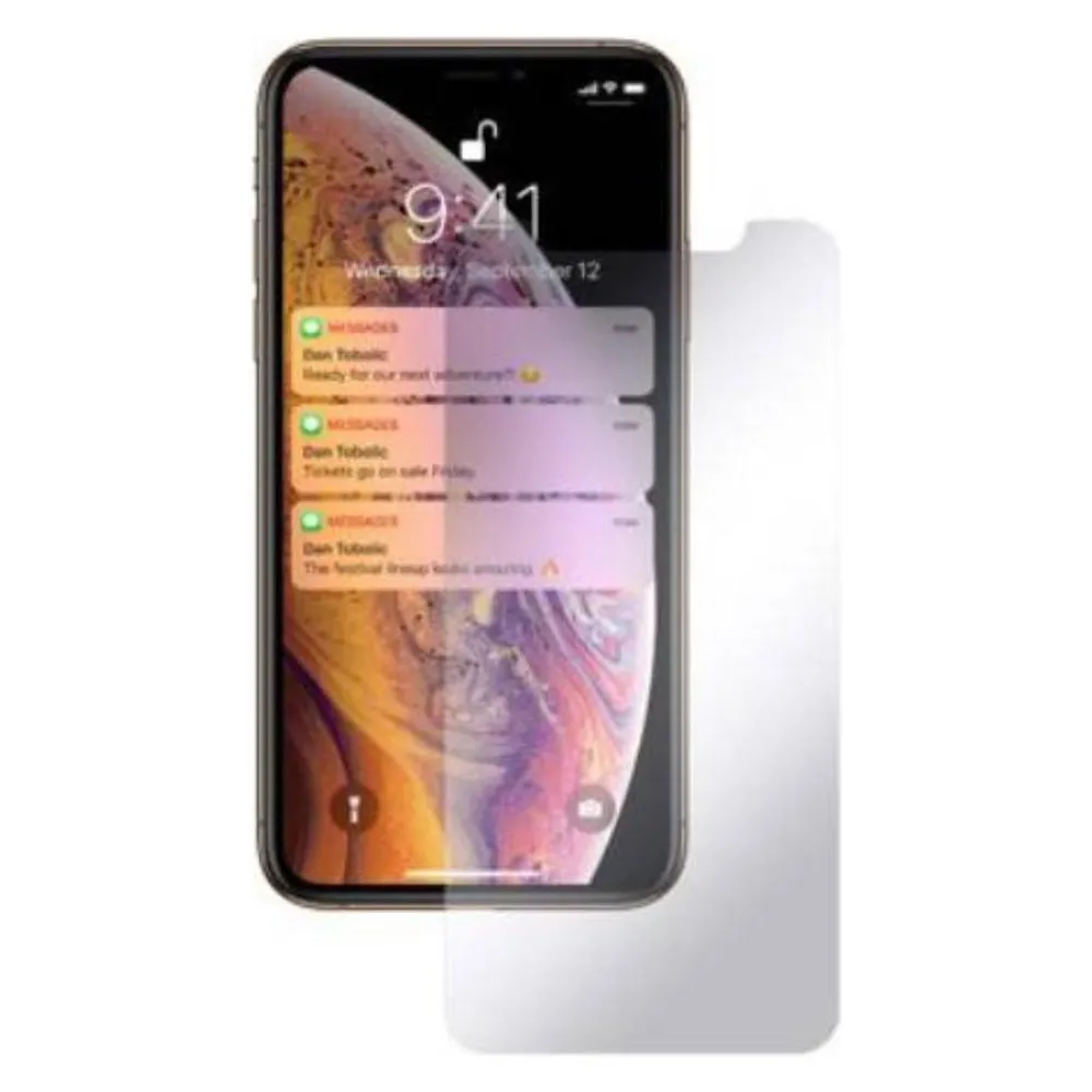 MW Glas-Folie Glass Basic (1 Stk., Apple iPhone XS Max)