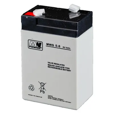 Mw Power MWS 5-6 USV-Batterie Plombierte Bleisäure (VRLA) 5 Ah