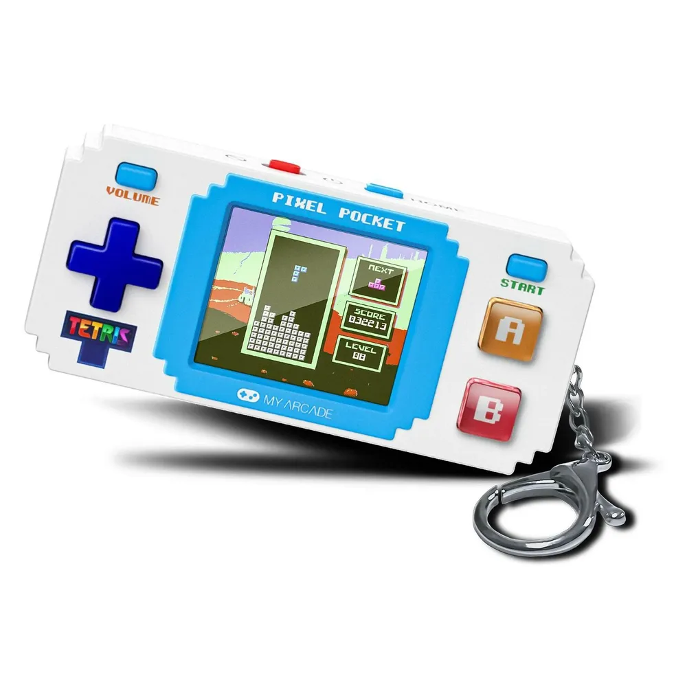 My Arcade 0845620070831 Tragbare Retro-Konsole Unbekannter Prozessor Kein Speicher Blau Weiß
