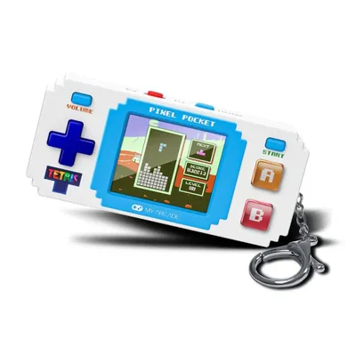 My Arcade 0845620070831 Tragbare Retro-Konsole Unbekannter Prozessor Kein Speicher Blau Weiß
