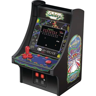Meine Arcade Micro Player Galaga Black Retro-Konsole