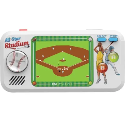 My Arcade Pocket Player AllStar Stadium Tragbare Retro-Konsole 307 Spiele