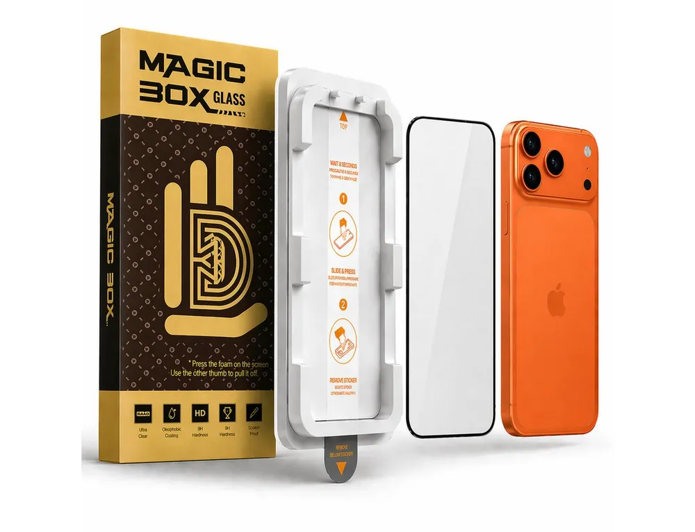 Mycotech Displayschutzfolie Panzerfolie Schutzglas Blickschutz für iPhone 17 Pro